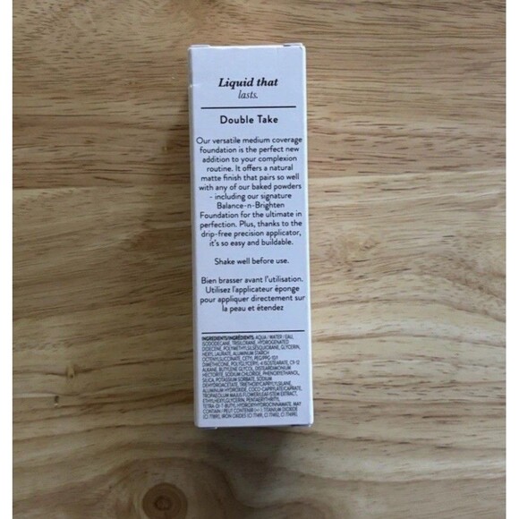 LAURA GELLER DOUBLE TAKE MEDIUM BUILDABLE COVEREGE LIQUID FOUNDATION #PORCELAIN - Picture 3 of 6